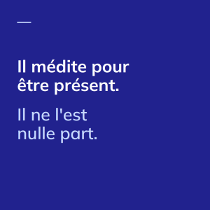 méditation dirigeant